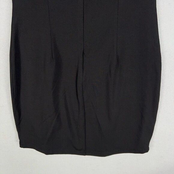 More To Come Dress Women Small Black Lizzy Puff Sleeve Romantic Feminine Minimal - Picture 11 of 16